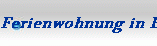 Ferienwohnung in Esterwegen