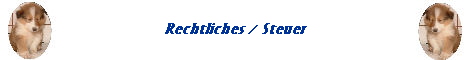 Rechtliches / Steuer